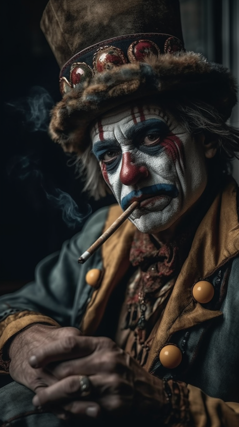 Клоуны. Фотограф Сергей Танков