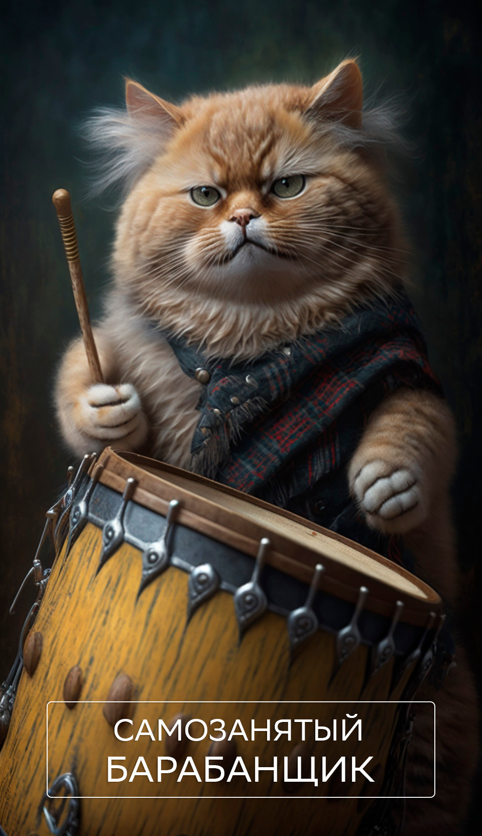 Самозанятые коты. Фотограф Сергей Танков