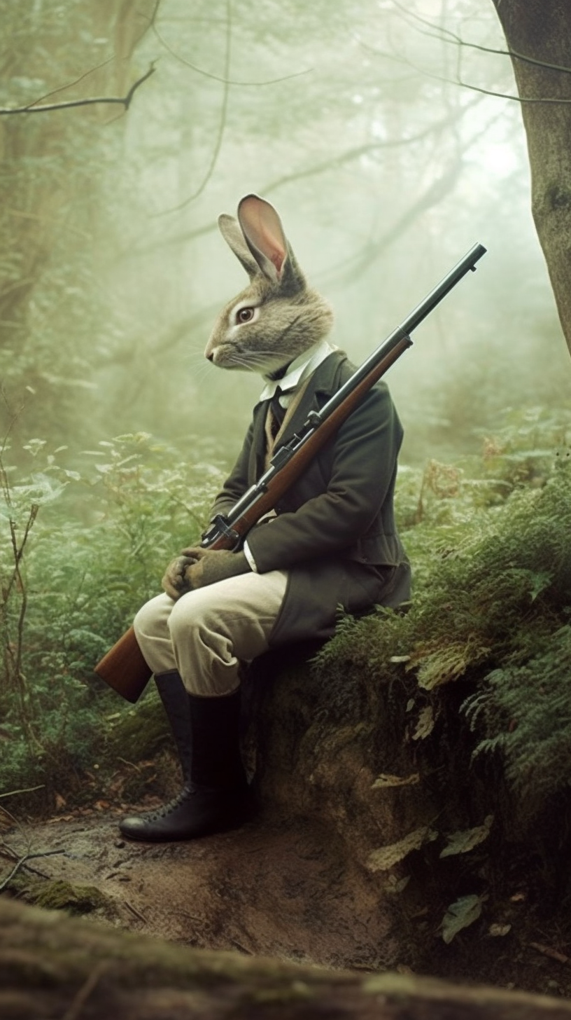 Джентельмен Кролик. Фотограф Сергей Танков