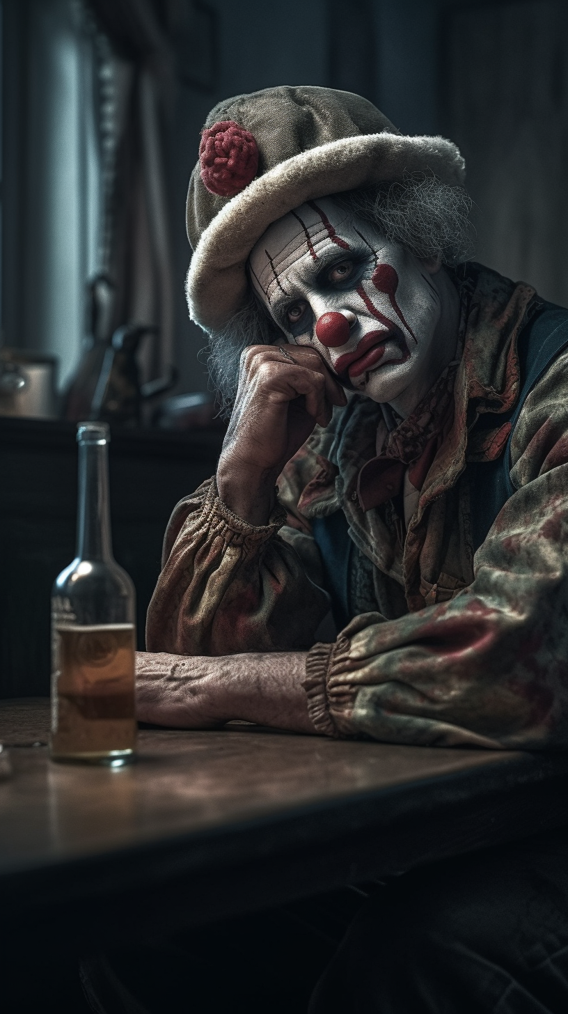 Клоуны. Фотограф Сергей Танков