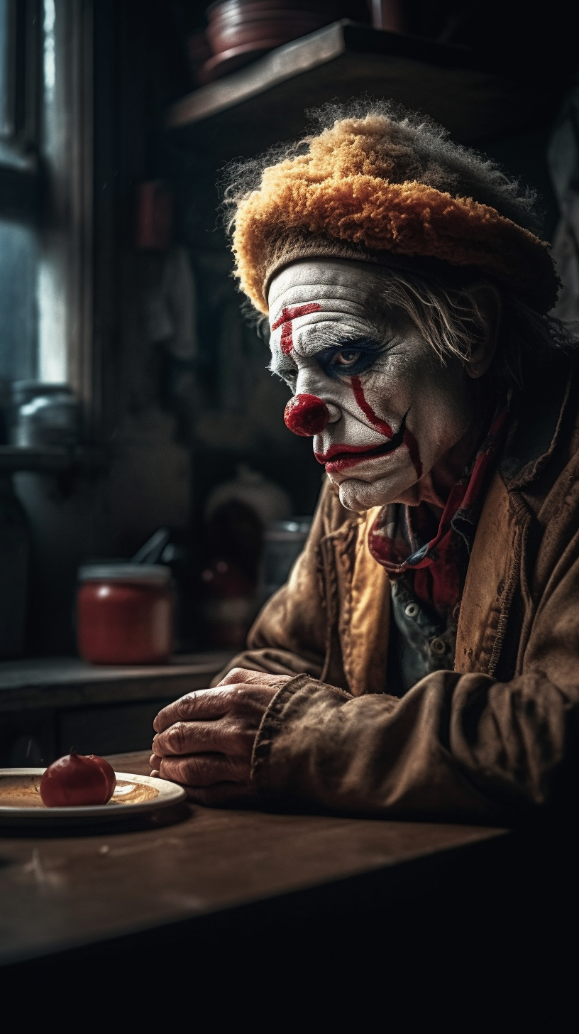 Клоуны. Фотограф Сергей Танков