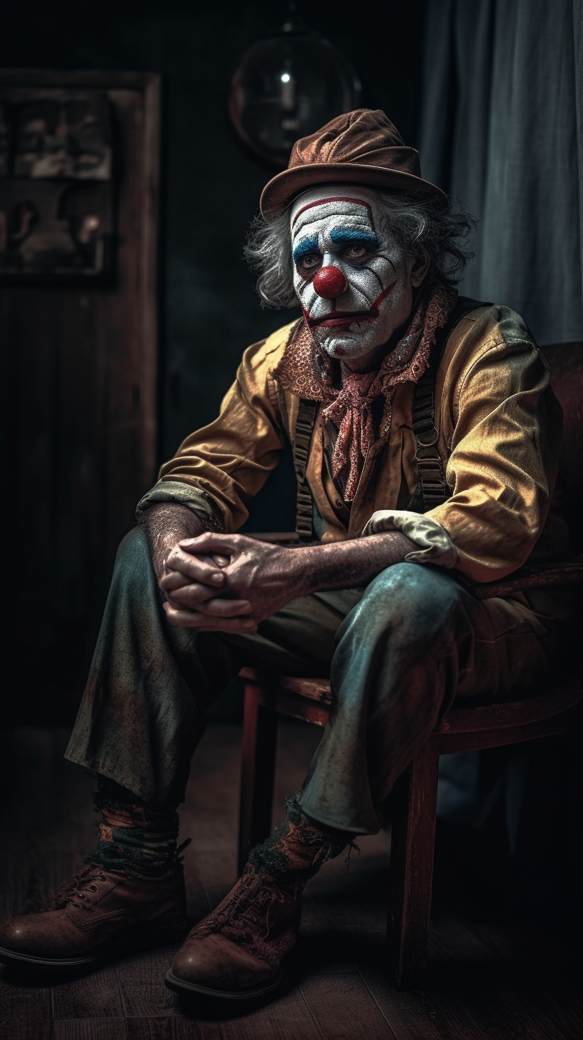 Клоуны. Фотограф Сергей Танков