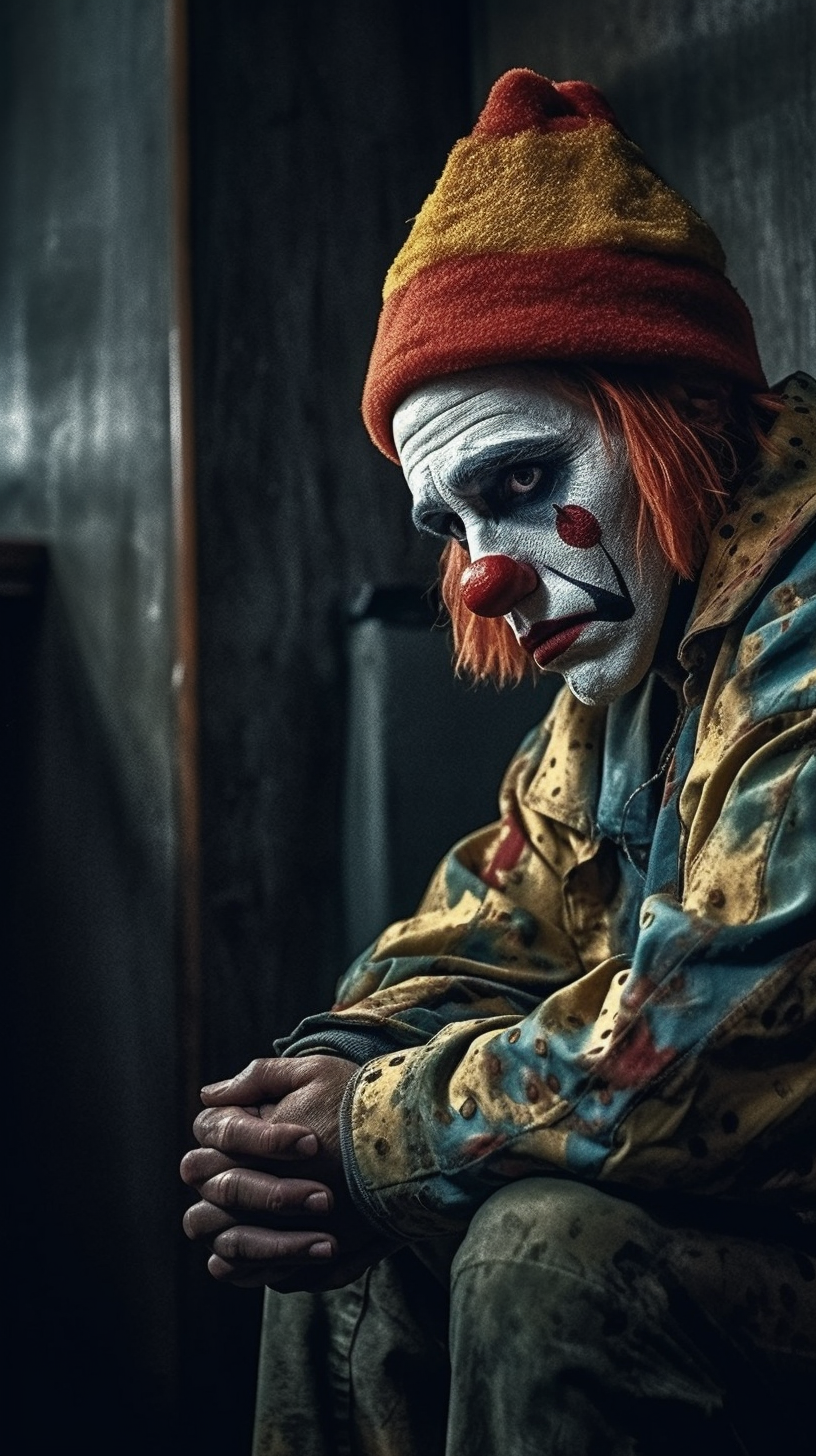 Клоуны. Фотограф Сергей Танков