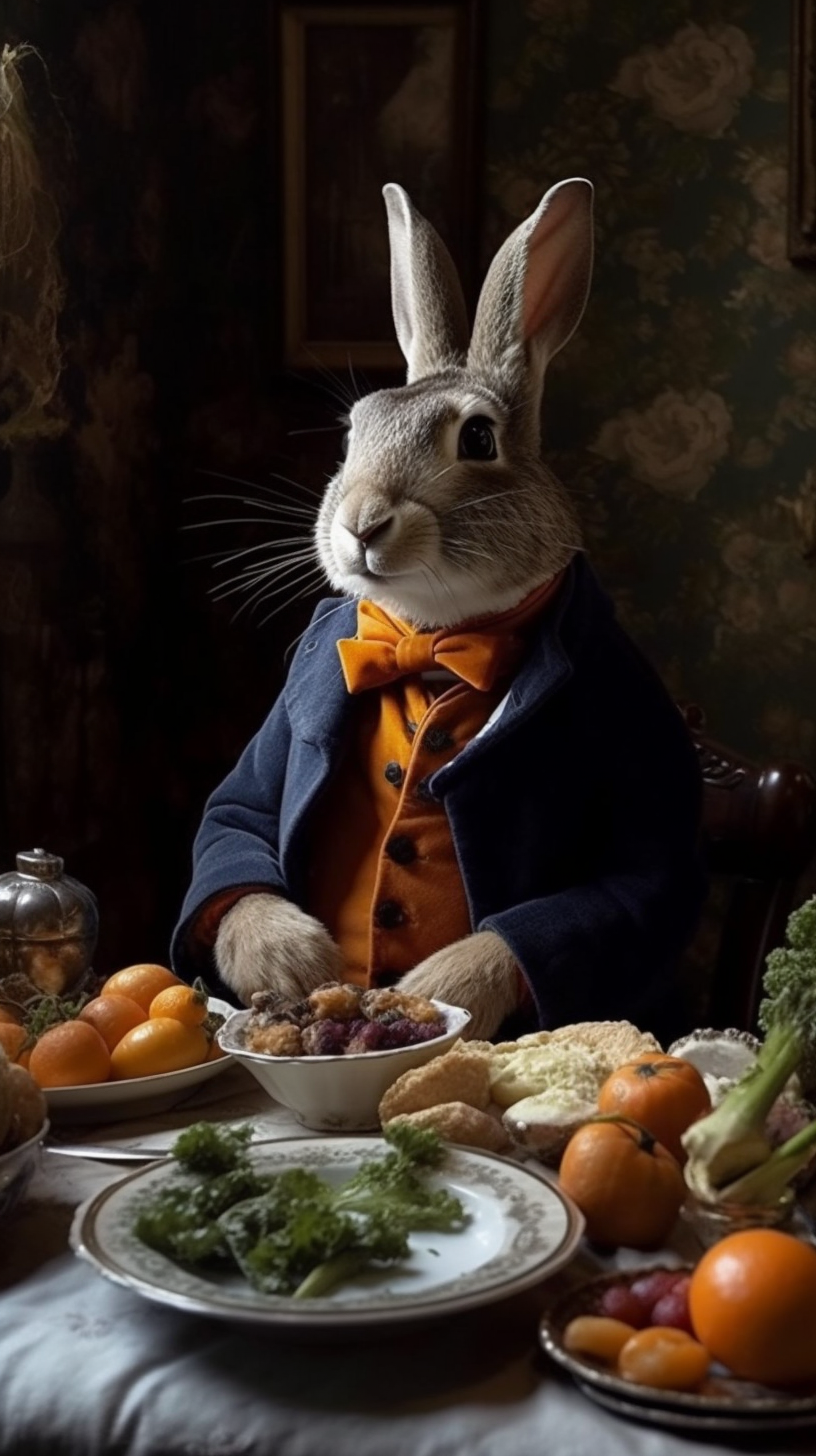 Джентельмен Кролик. Фотограф Сергей Танков