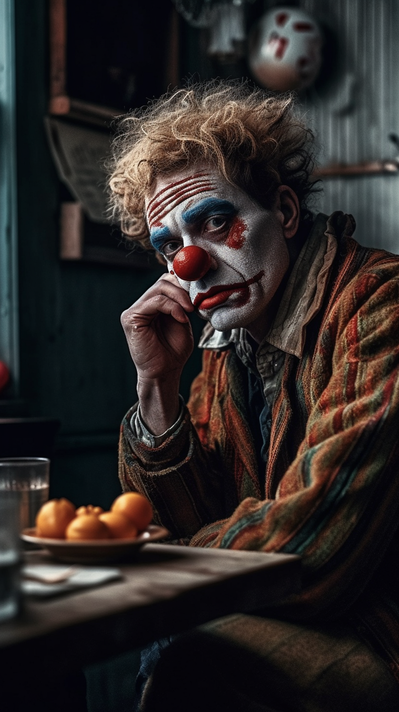 Клоуны. Фотограф Сергей Танков