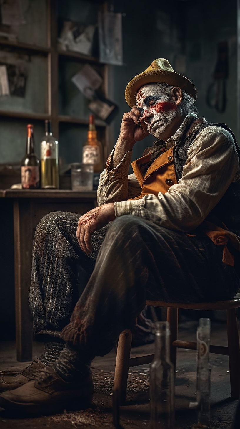 Клоуны. Фотограф Сергей Танков