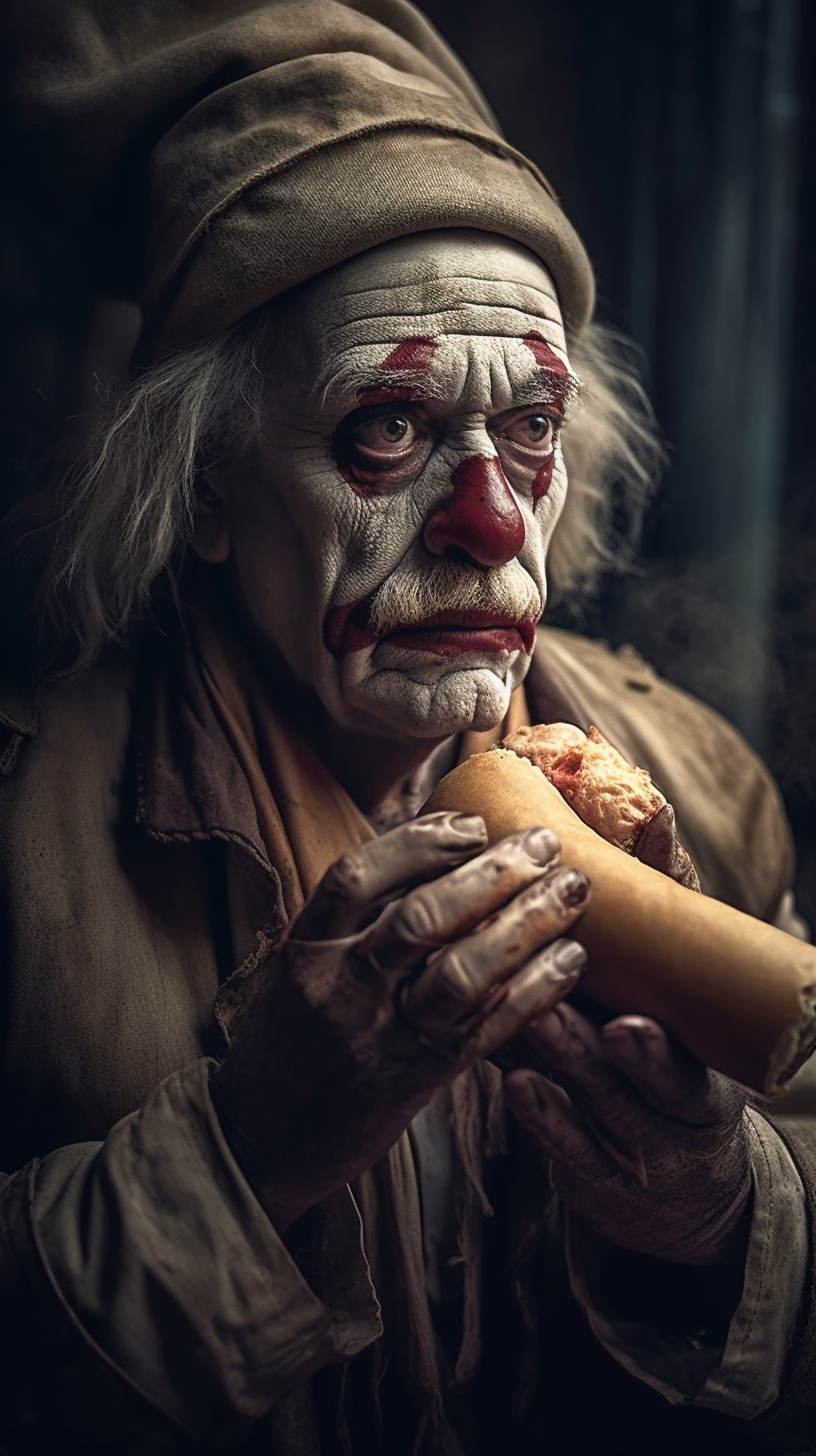 Клоуны. Фотограф Сергей Танков