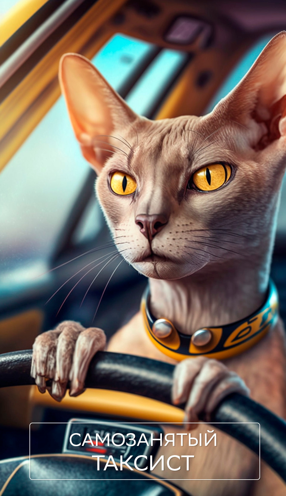 Самозанятые коты. Фотограф Сергей Танков