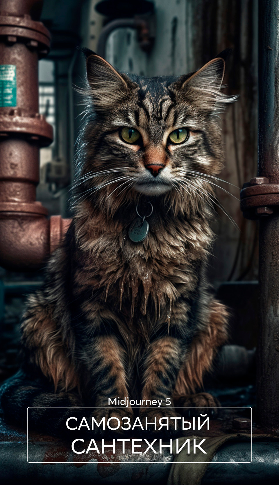 Самозанятые коты. Фотограф Сергей Танков