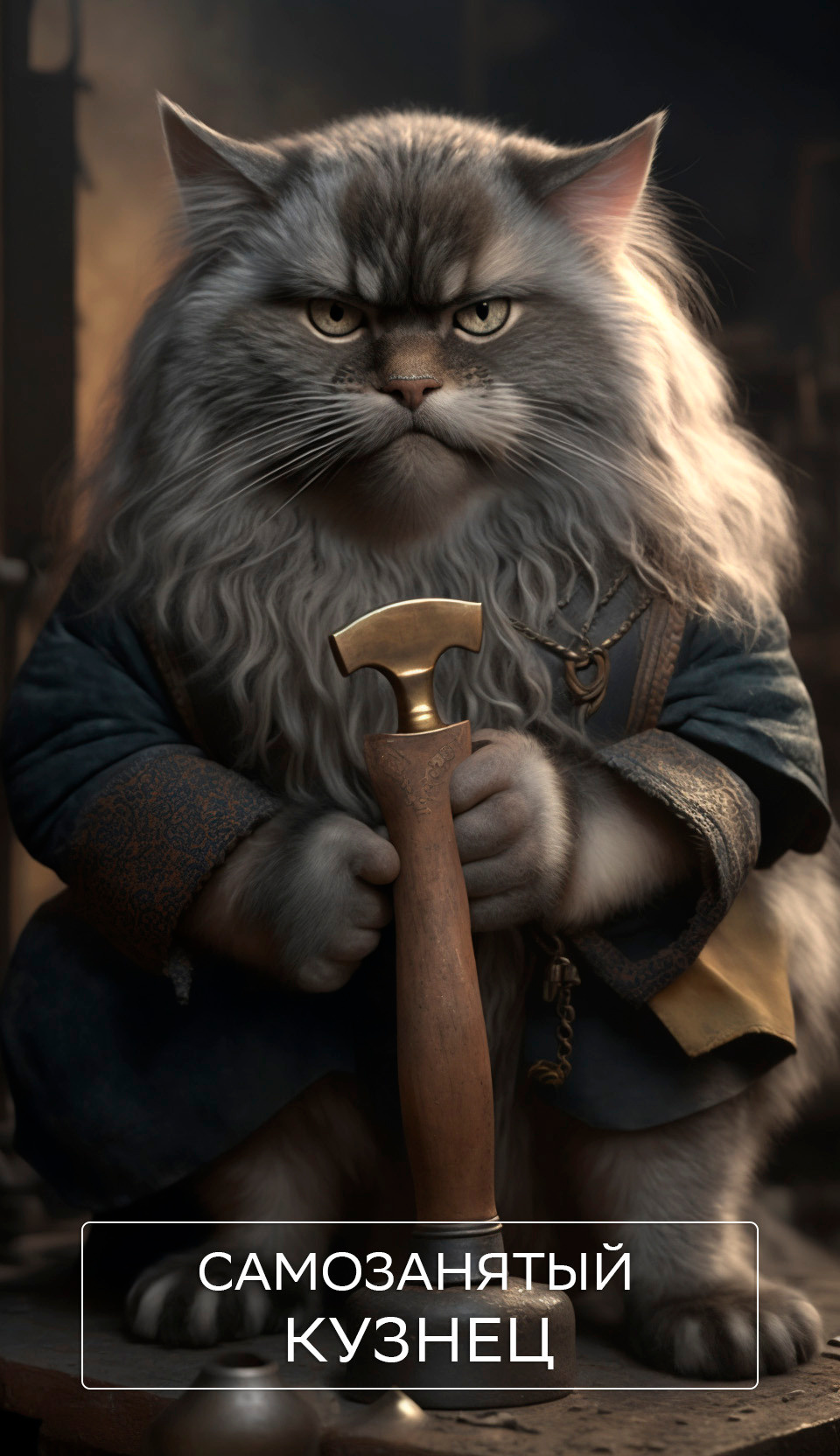 Самозанятые коты. Фотограф Сергей Танков