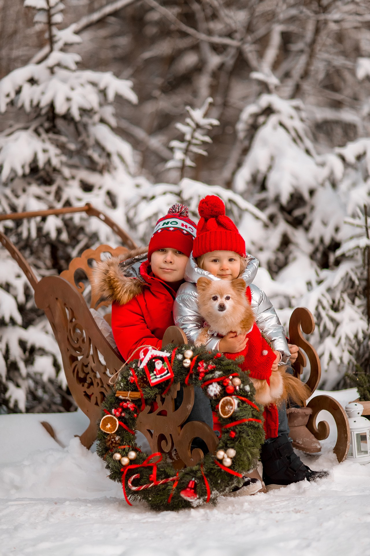 Зимние фотосессии. Katerina Schastlivaya
