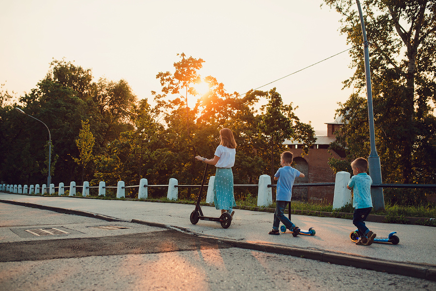 Ира, Саша и Дима. Семейный фотограф в Нижнем Новгороде Конурина Ирина