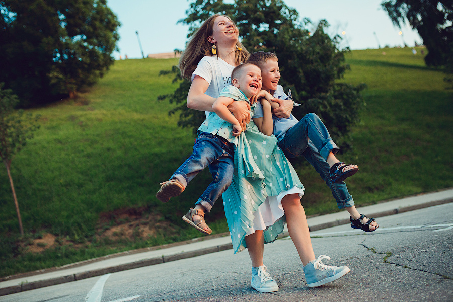 Ира, Саша и Дима. Семейный фотограф в Нижнем Новгороде Конурина Ирина