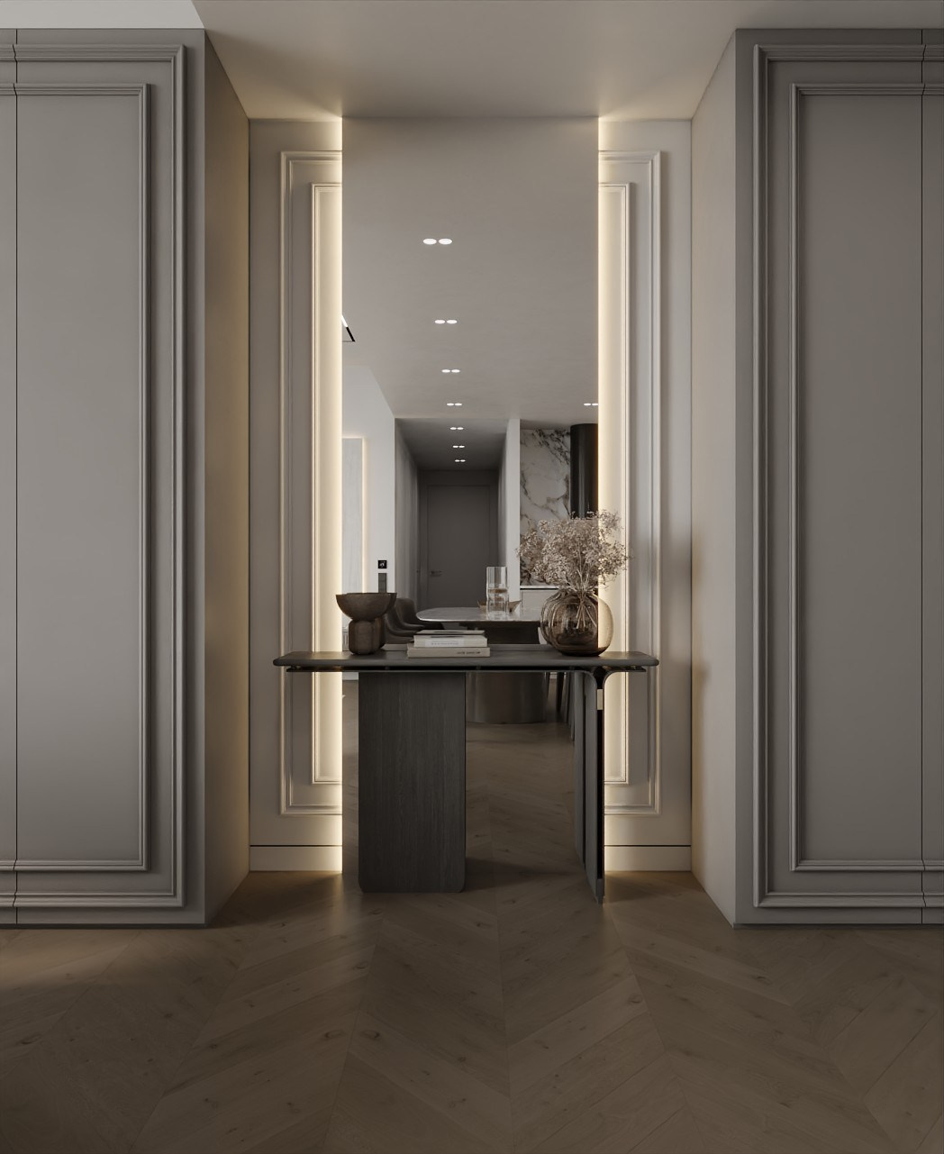 КВАРТИРА · DUBAI MARINA. Студия дизайна полного цикла Design Buro Proekt
