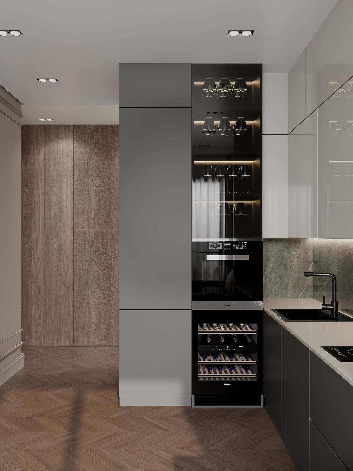 КВАРТИРА · ЖК МЕТРОПОЛИЯ. Студия дизайна полного цикла Design Buro Proekt