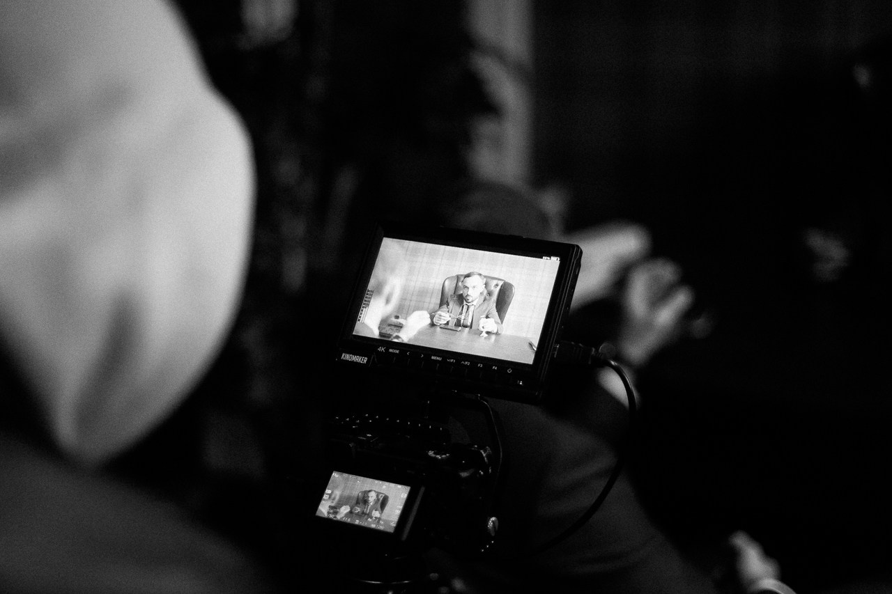 Бэкстейдж съемка рекламы. Фотограф Денис Денисов