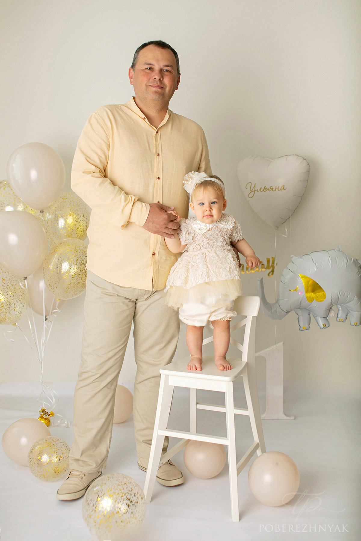 Годик Ульяне. Фотограф новорожденных во Владивостоке Татьяна Побережняк