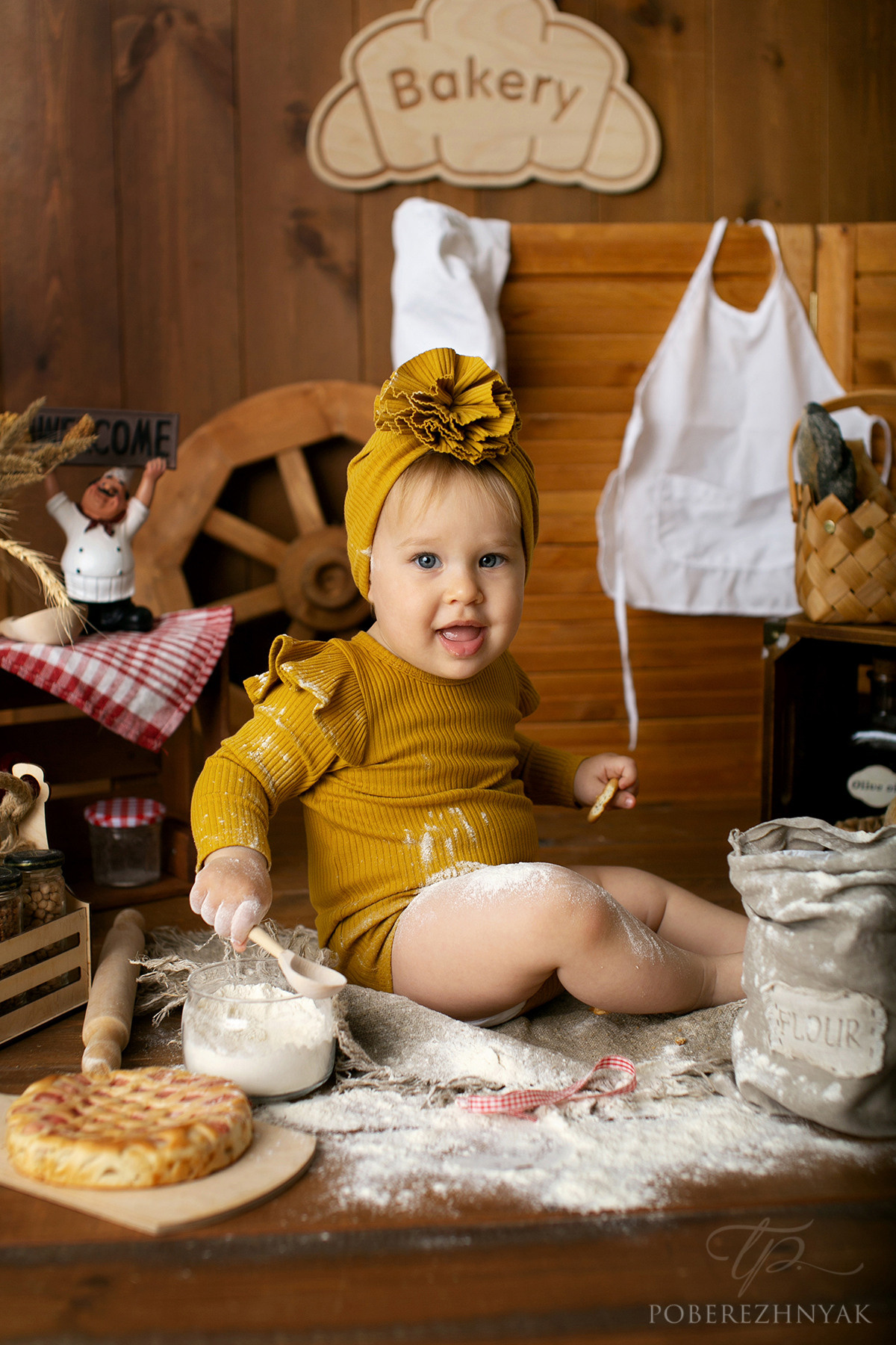 Годик Ульяне. Фотограф новорожденных во Владивостоке Татьяна Побережняк