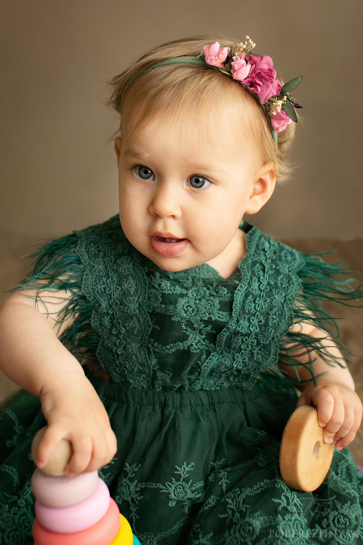 Годик Ульяне. Фотограф новорожденных во Владивостоке Татьяна Побережняк