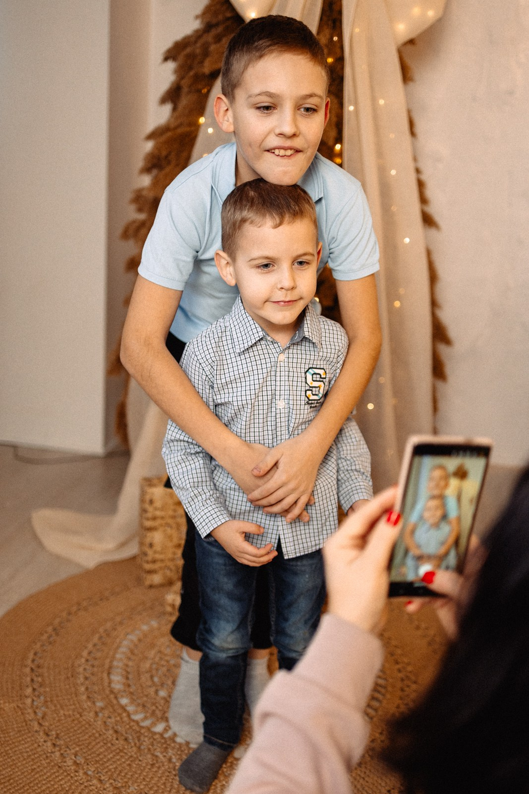 Новогодняя в студии. Семейный фотограф в Дзержинске Наталья Лаэтина