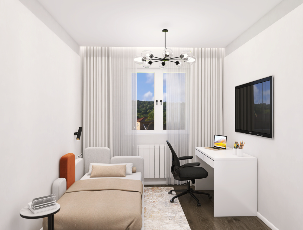 КП Green Park. Площадь 60 кв. м. Дизайнер интерьера в Новосибирске_Елена Сергеева