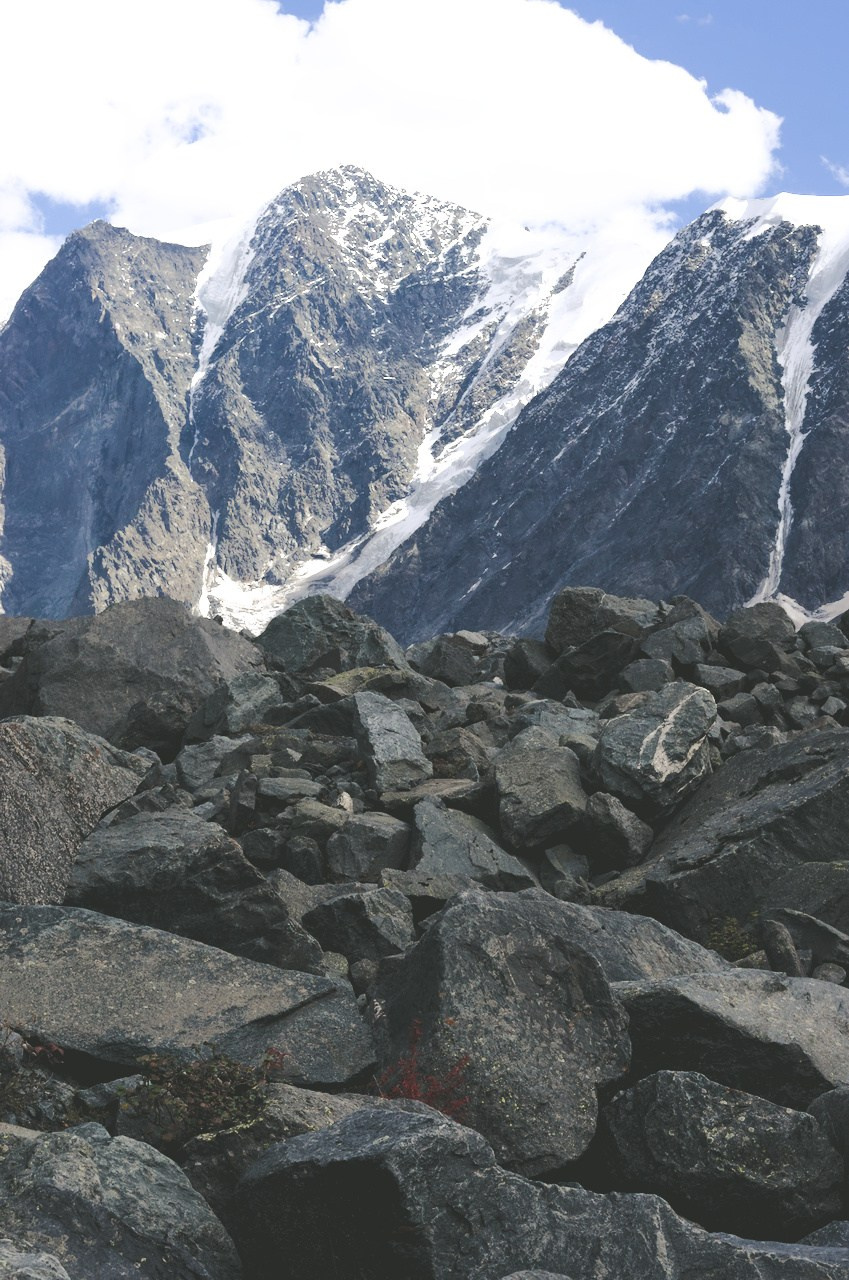 Алтай ледник Мюшту- Айры пейзажная фотография