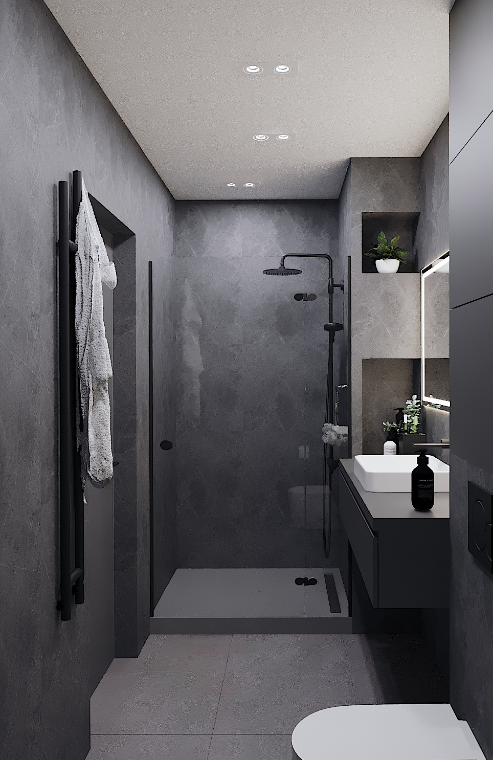 Современный стиль ЖК «Южные кварталы». Lina architector | Дизайн интерьера