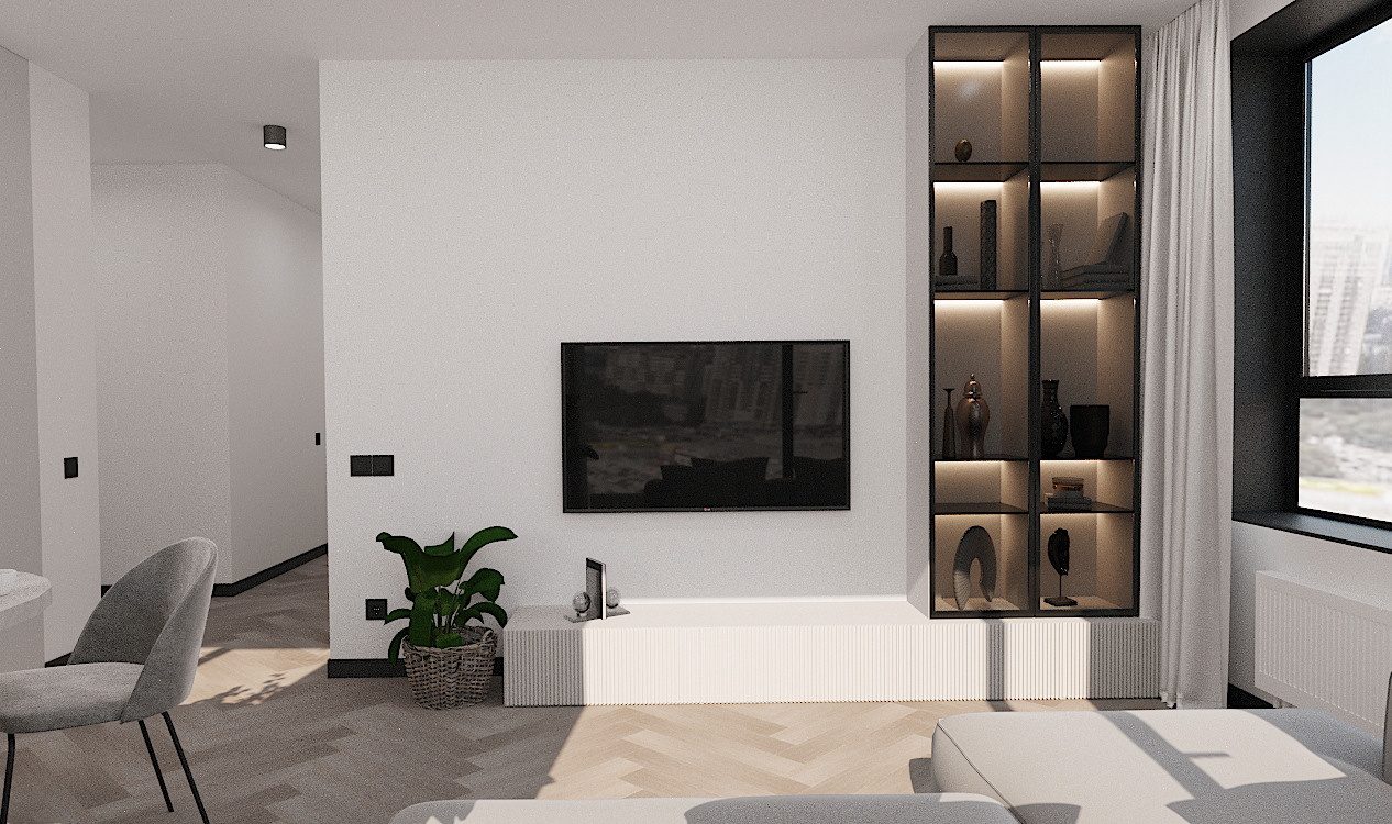 Современный стиль ЖК «Южные кварталы». Lina architector | Дизайн интерьера