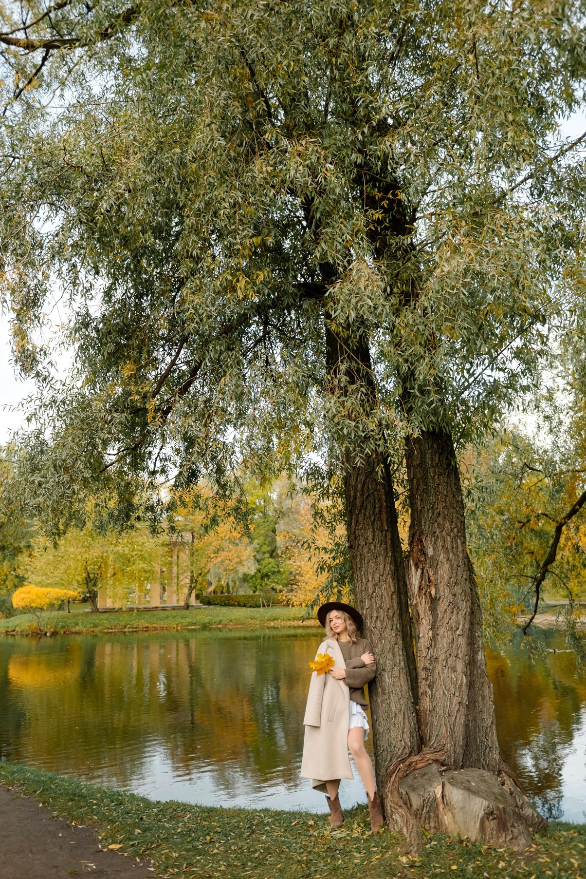 Осенняя фотосессия в Питере парк Екатерингоф. Свадебный и сеейный фотограф в Санкт-Петербурге Елена Худякова