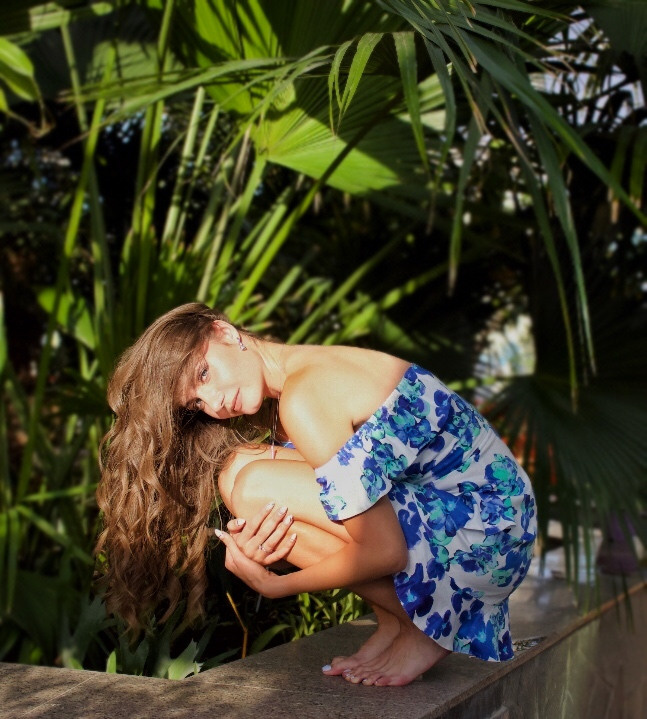 Съёмка в Ботаническом саду. Вера Шевченко создаю фотографии