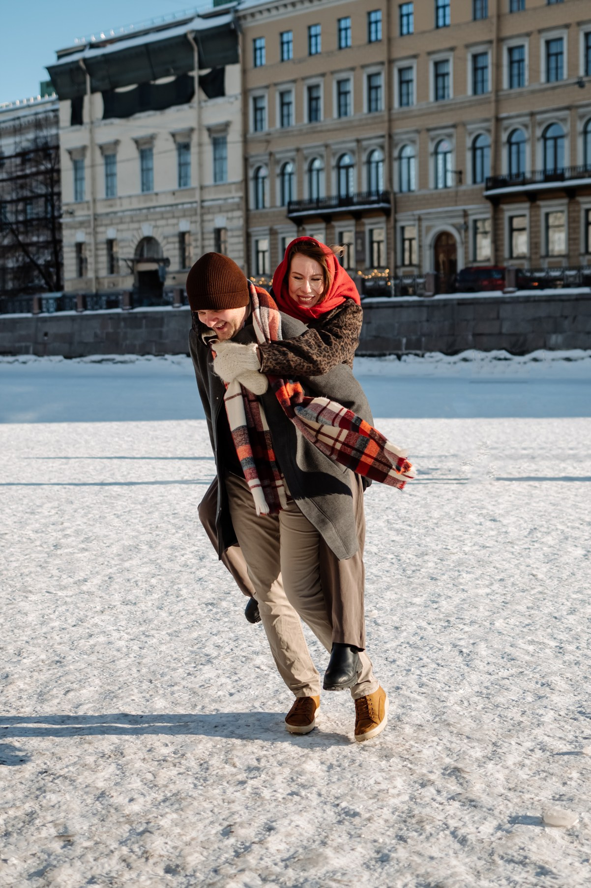 Зимняя прогулка по каналам. Свадебный и семейный фотограф в Санкт-Петербурге (Спб) Елена Худякова
