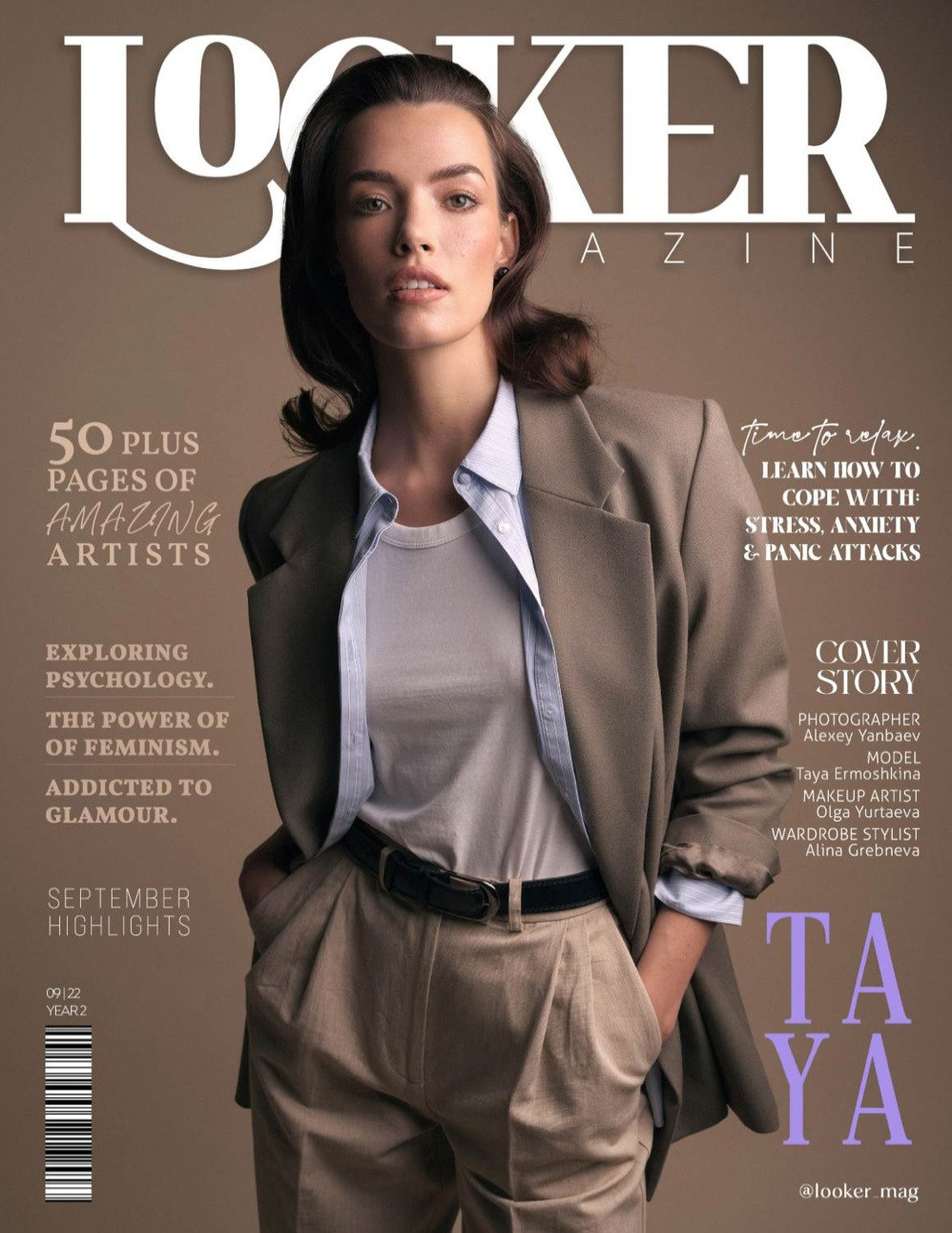 Looker Mag. Фотограф Алексей Янбаев