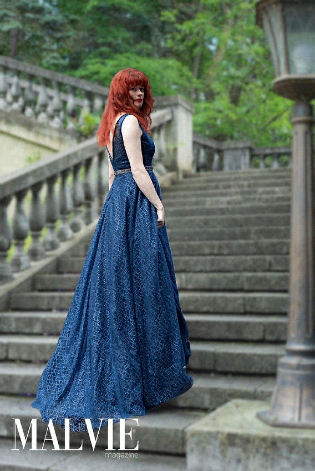 Model French magazine Malvie Svetlana Fatyanova. Светлана Фатьянова