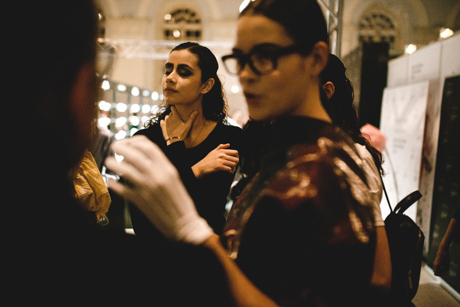 Backstage MBFW. Фотограф Арсений Гуров