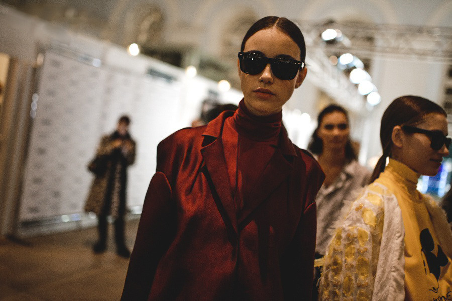 Backstage MBFW. Фотограф Арсений Гуров