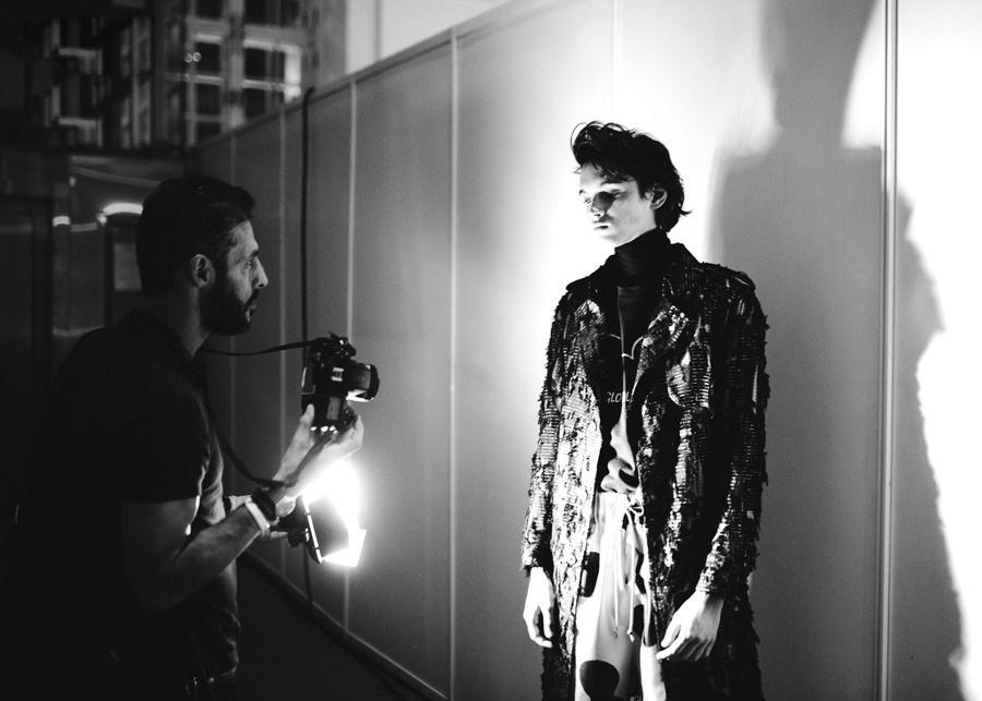 Backstage MBFW. Фотограф Арсений Гуров