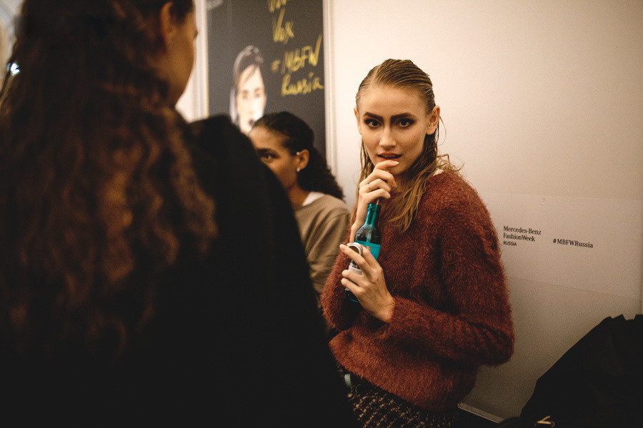 Backstage MBFW. Фотограф Арсений Гуров