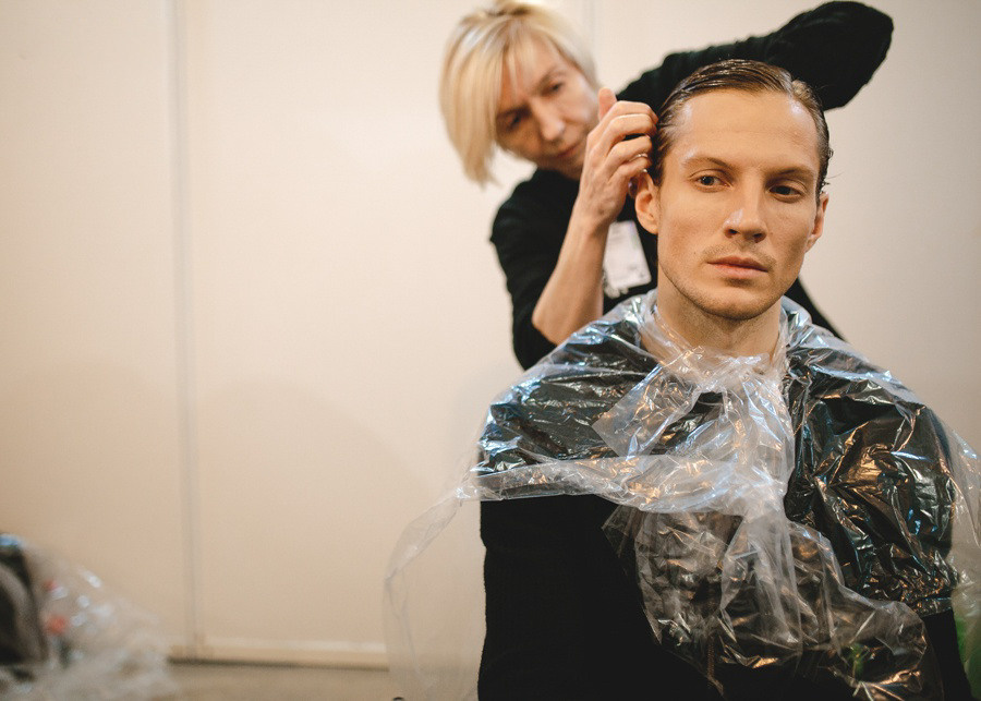 Backstage MBFW. Фотограф Арсений Гуров