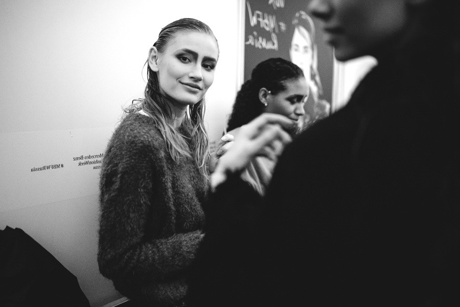 Backstage MBFW. Фотограф Арсений Гуров