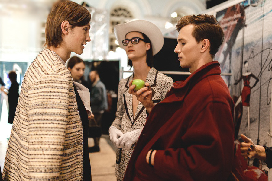Backstage MBFW. Фотограф Арсений Гуров