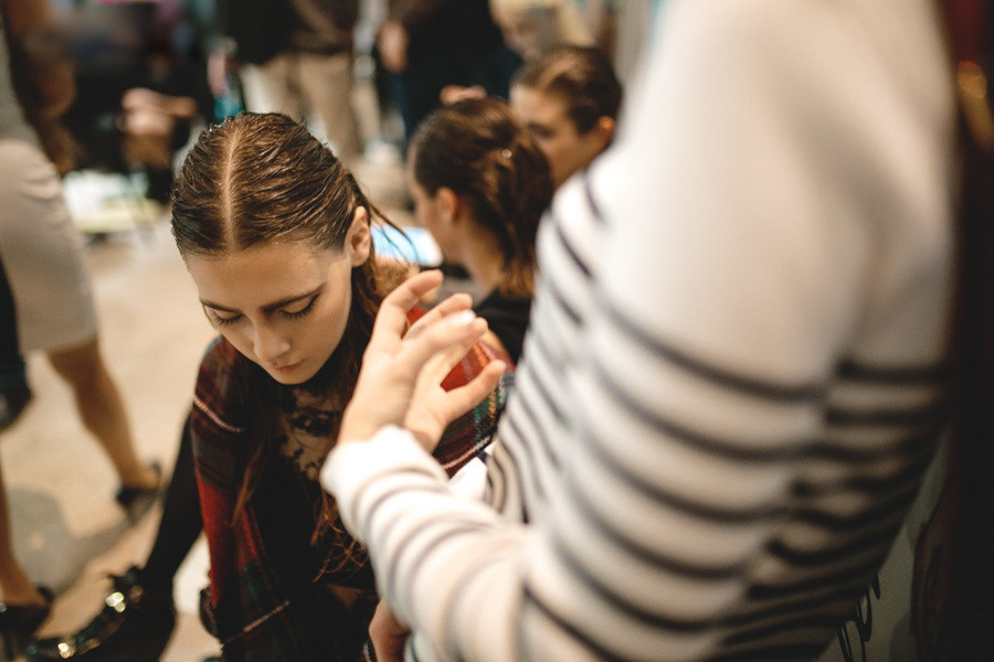 Backstage MBFW. Фотограф Арсений Гуров