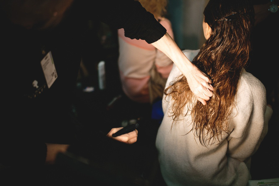 Backstage MBFW. Фотограф Арсений Гуров