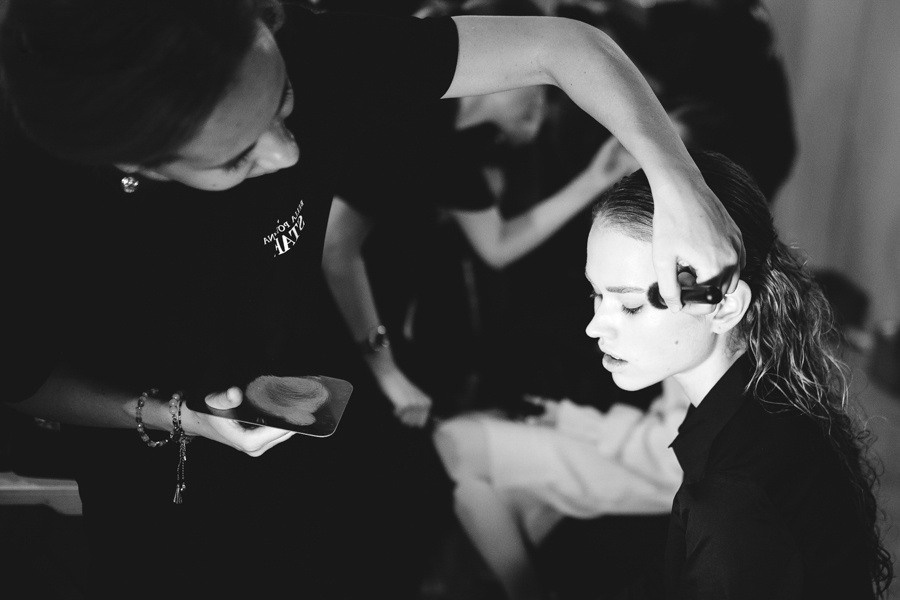 Backstage MBFW. Фотограф Арсений Гуров