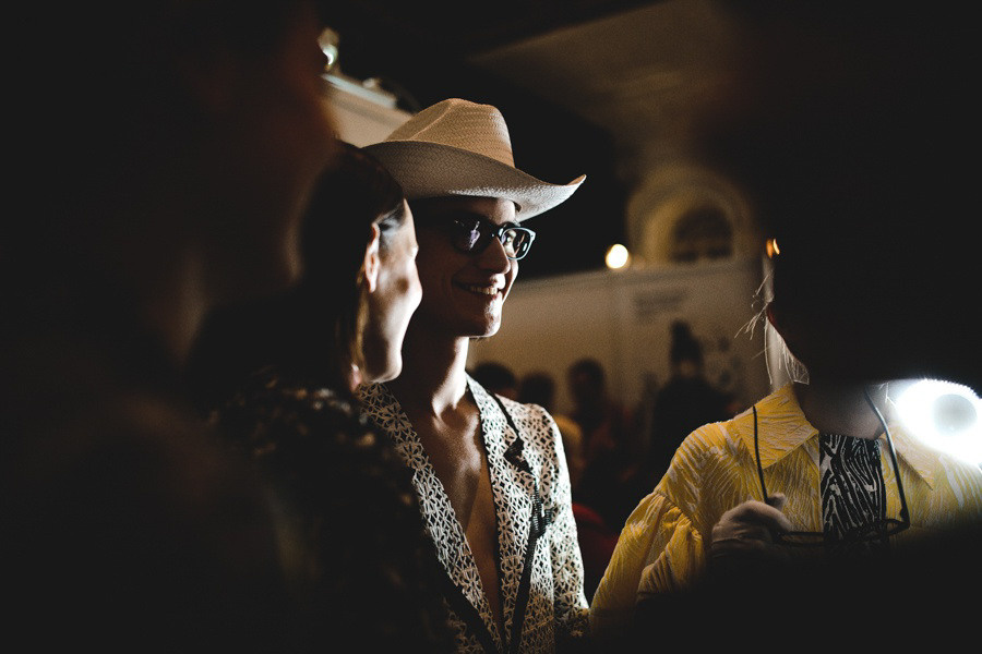 Backstage MBFW. Фотограф Арсений Гуров