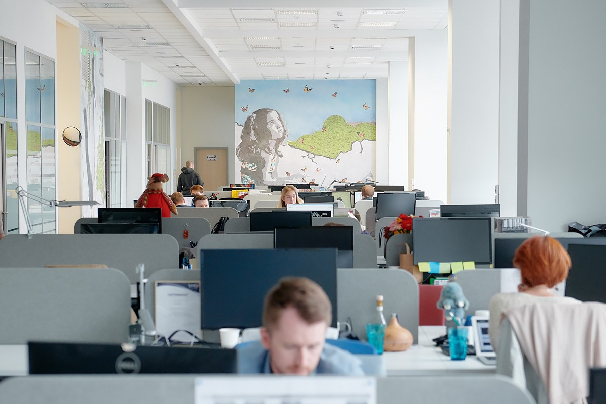 Офис ЦИАН. Репортажный фотограф в Москве Вадим Францев