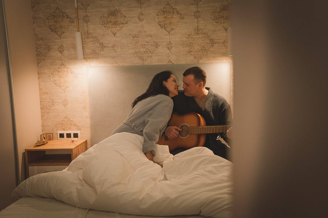 Домашняя фотосессия. Александр и Ирина