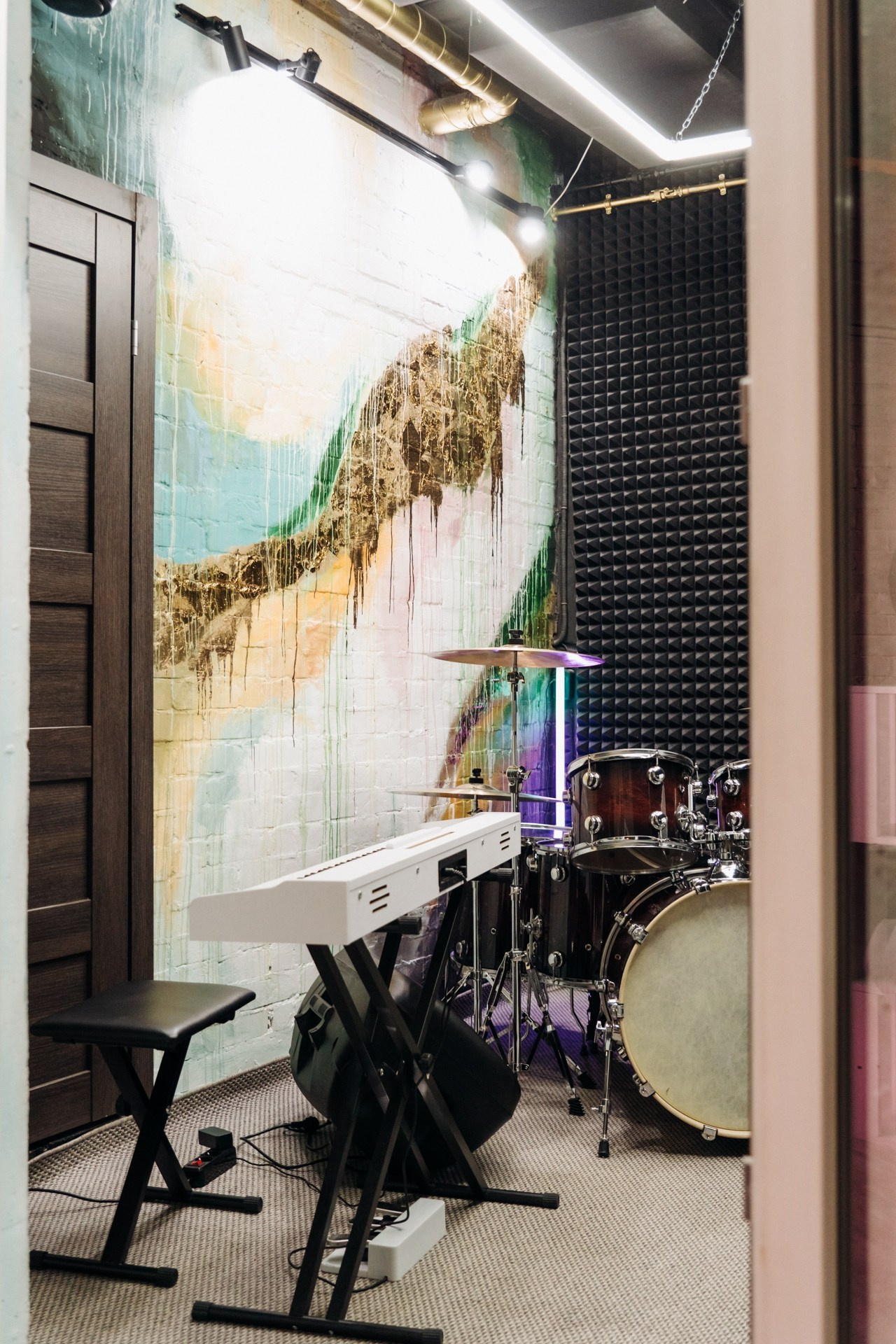 Музыкальяная студия | Интерьер. Репортажный фотограф Санкт-Петербург