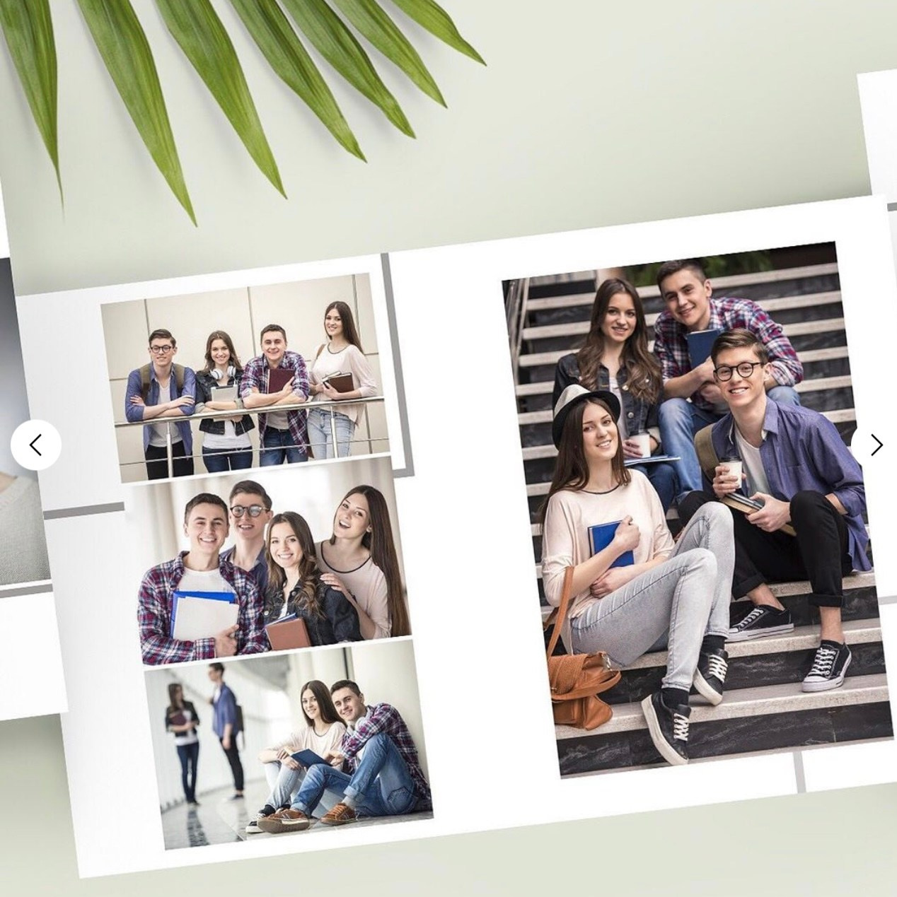 Дизайн «Бежевый». Главная