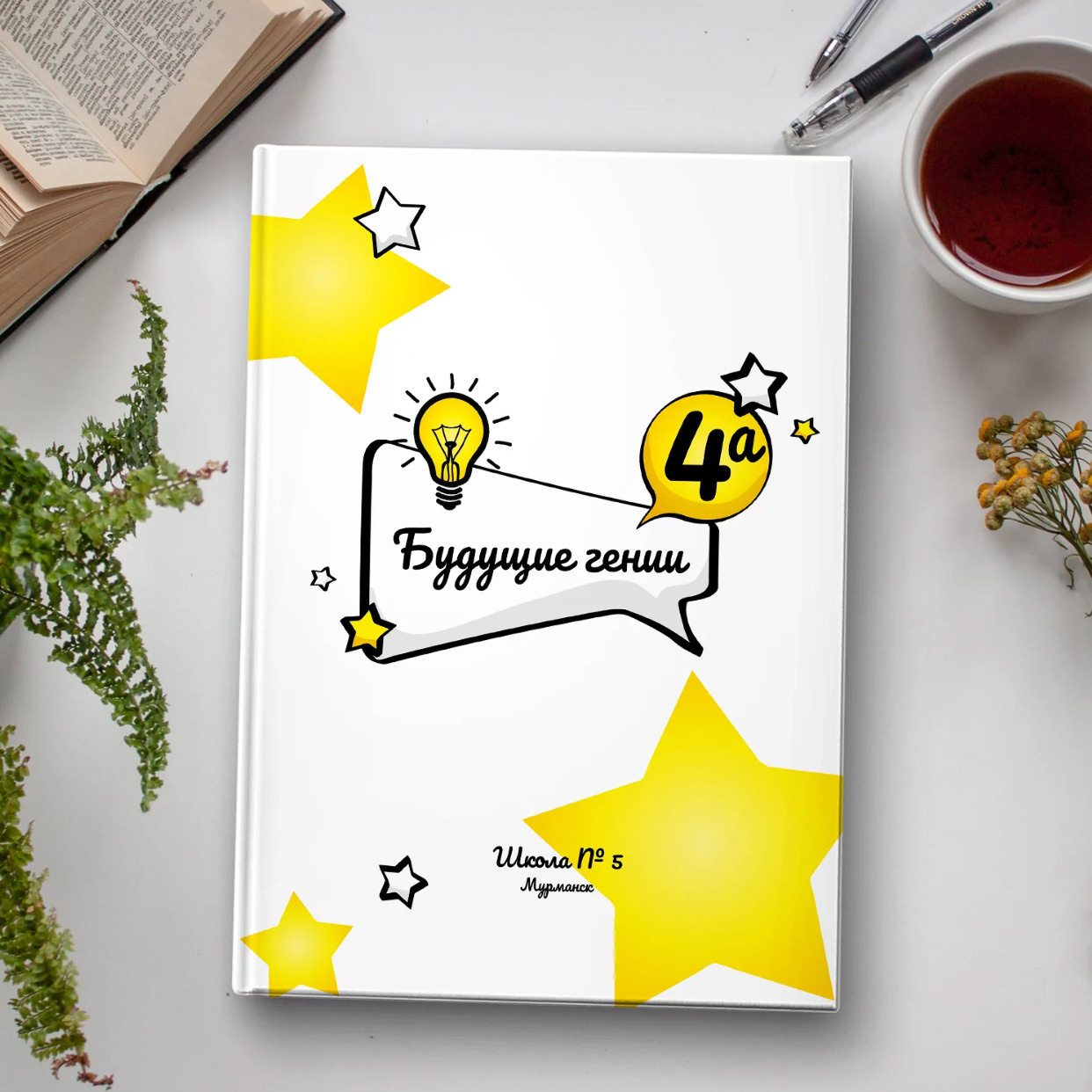 Дизайн альбома Будущий Гений. Выпускной школьный альбом в Москве / Школьный фотограф Юлия Михайленко