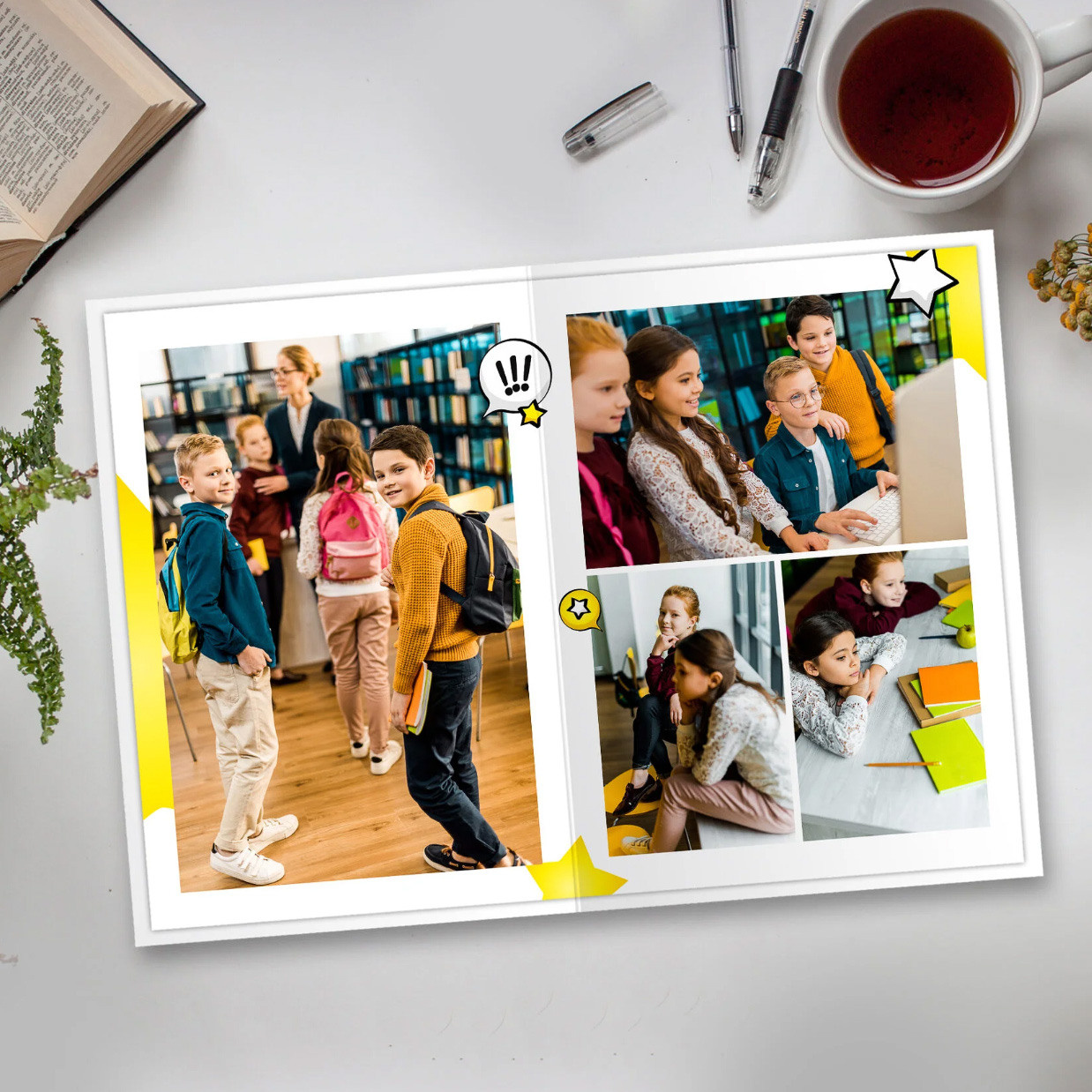 Дизайн альбома Будущий Гений. Выпускной школьный альбом в Москве / Школьный фотограф Юлия Михайленко